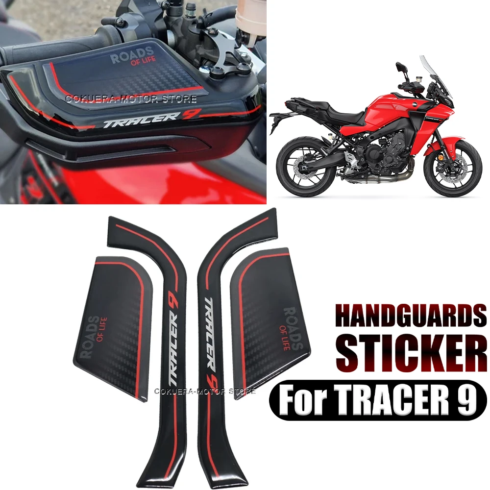 

For Yamaha Tracer9 tracer9 tracer 9 Motorcycle Accessories Sticker Motorcycle Handguards 3D Sticker