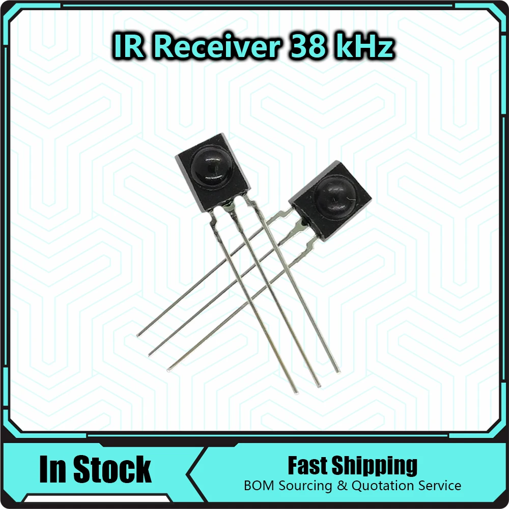 Universal IR Infrared Receiver VS1838B CHQB HS0038 TL1838 VS1838 1838 HX1838 VS0038 Remote Receiver Tube