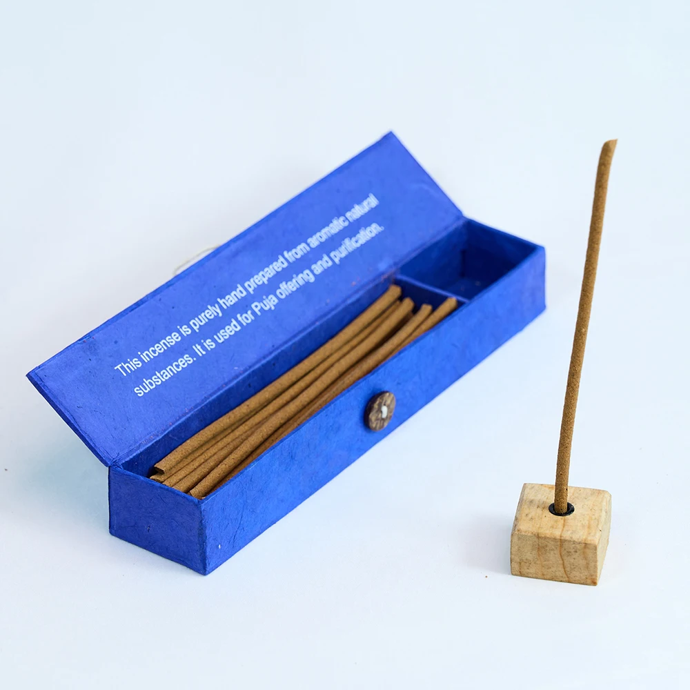 Nepal Himalaya Stick Incense, Natural Plant Herbal Aromatherapy, Indoor meditation purification incense, Handmade incense stick