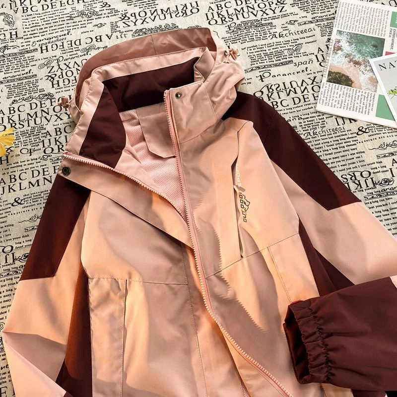 

Куртка женская уличная ветровка повседневное пальто альпинизм водонепроницаемая