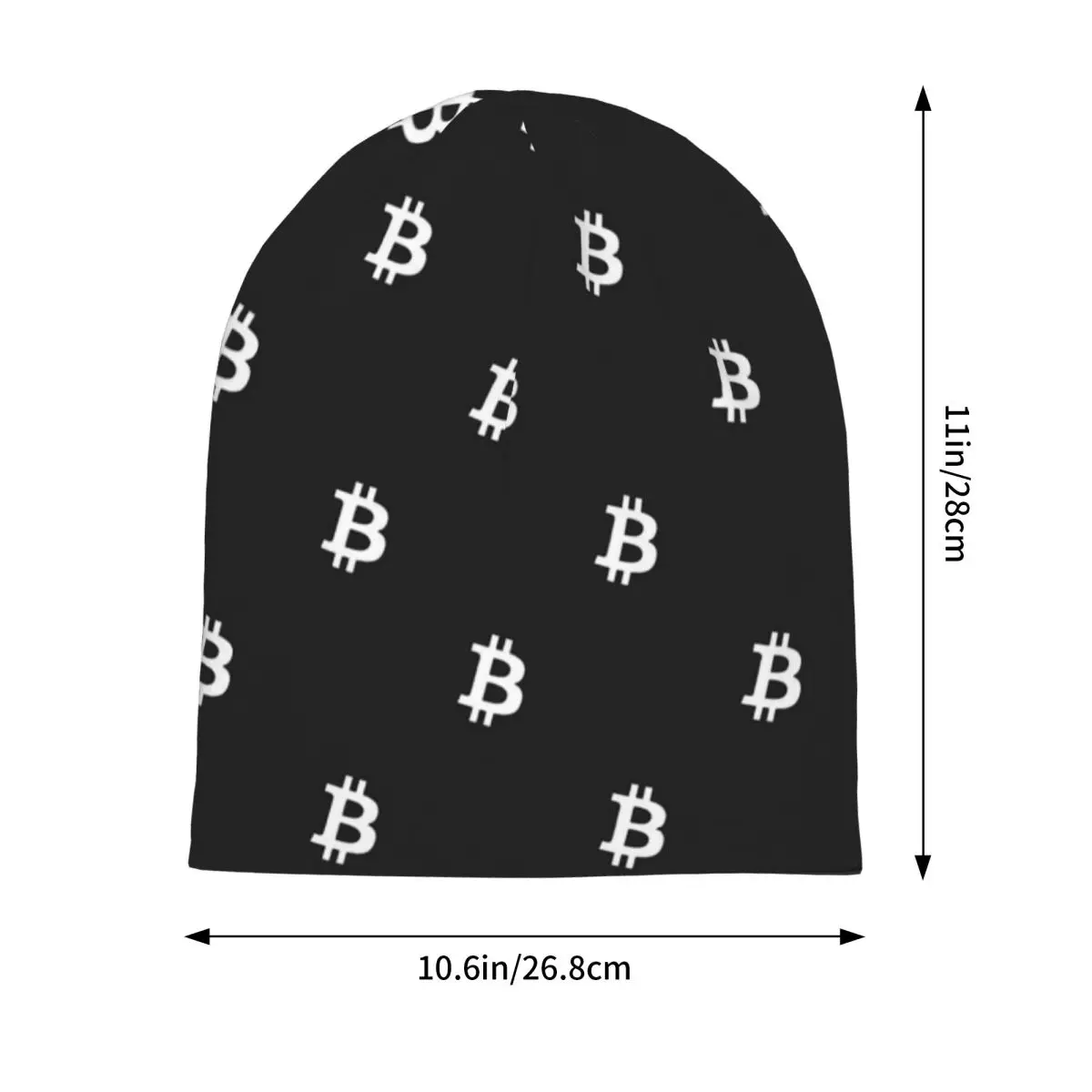 Bitcoin BTC The Banks Buy Bitcoin Unisex Adult Beanies Caps Knitting Bonnet Hat Warm Hip Hop Autumn Winter Outdoor Skullies Hats
