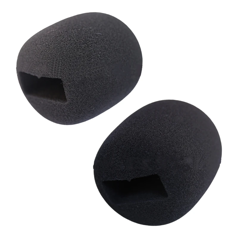 SS8S High Density Sponge Microphone Cover Noise Suppression Mic Windshield Case for Various Lavalier Mic Models