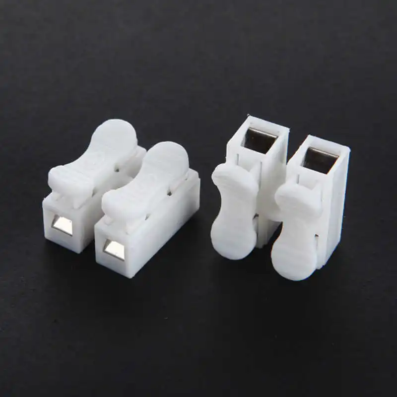 Quickly connect the terminal wire connector, the connector, the joint plate, the spring pressing type connection, the two-positi