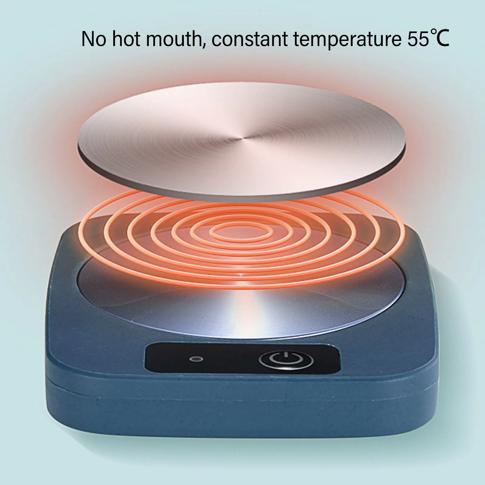 Electric Mug Warmer Smart Cup Warmer 55℃ Constant Temperature Thermostat Coaster for Coffee Tea - Image 5