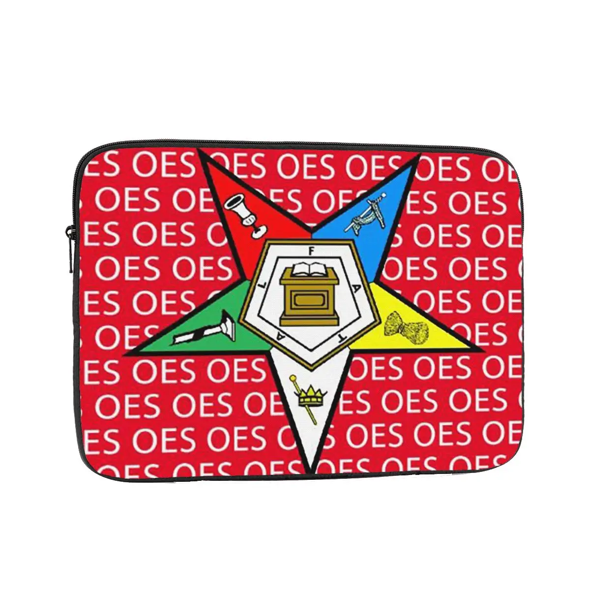 Order Of The Eastern Star Logo OES Notebook Laptop Bag 10 12 13 15 17 Inch For Macbook Air Pro Tablet Shockproof Case Bag