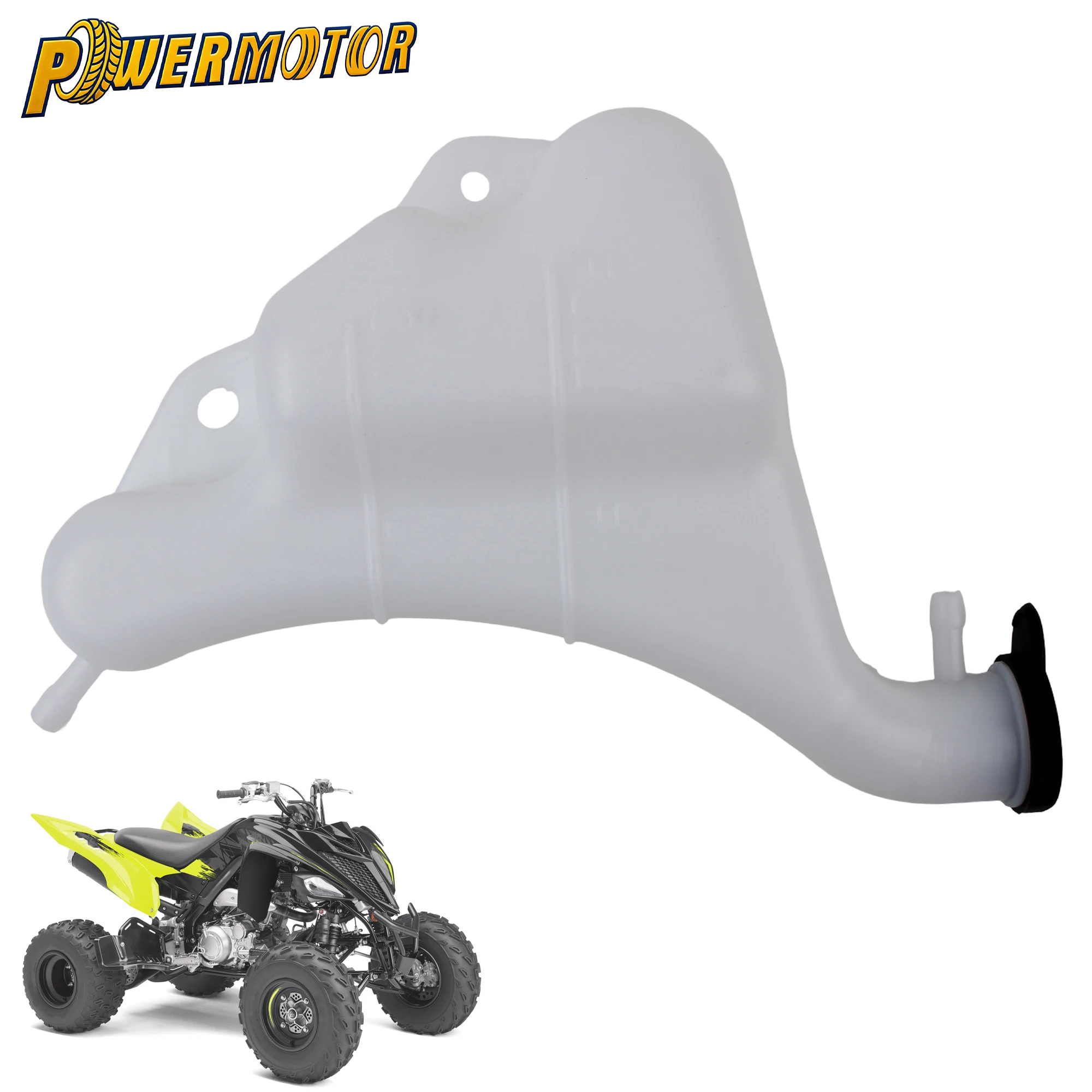 

ATV Radiator Water Tank Coolant Bottle Overflow Reservoir Tank With Rubber Hose Accessories For Yamaha Raptor700 Raptor 700