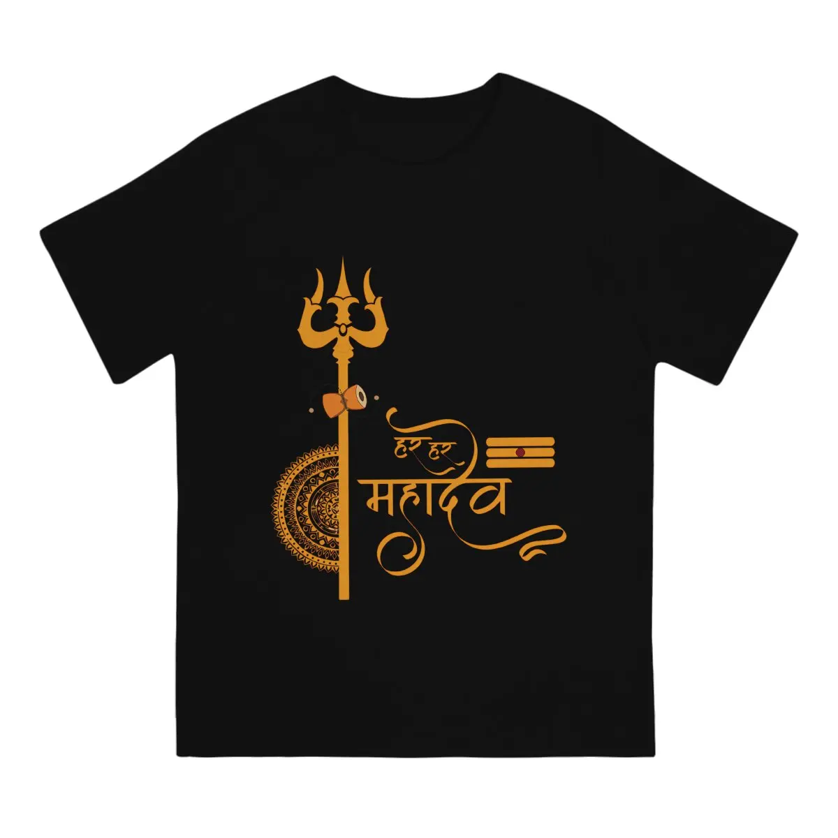 Lord Shiva India Indian God Polyester TShirt for Men HAR HAR MAHADEV D02 Soft Summer Sweatshirts T Shirt Novelty New Design