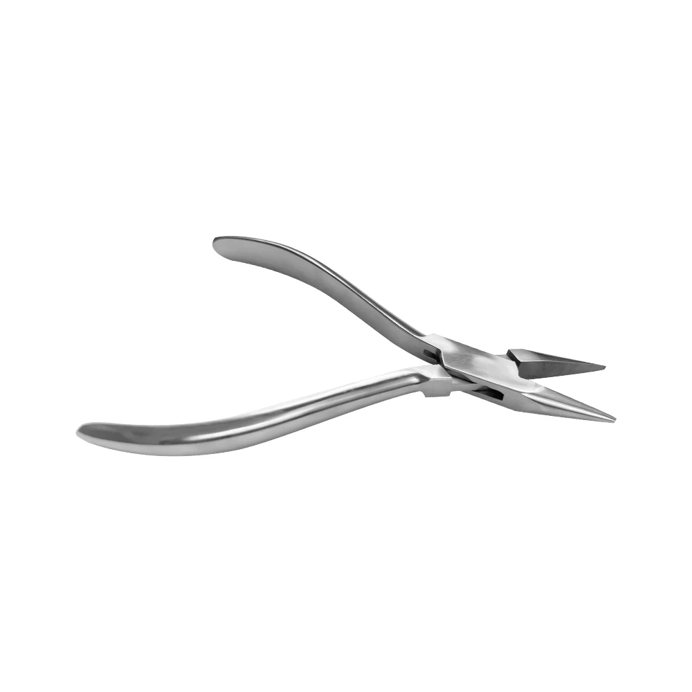 

Dental Pointed Nose Pliers Stainless Steel Ortho Wire Bending Forceps Orthodontic Pliers For Bending Small Bow Wire Dental Tool
