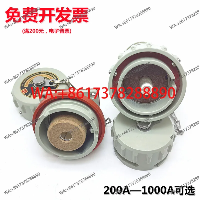 

Взрывозащищенный одноядерный разъем с токопроизводительностью 1000А, без искр, высокомощный 1-контактный промышленный авиационный штекер, водонепроницаемый.