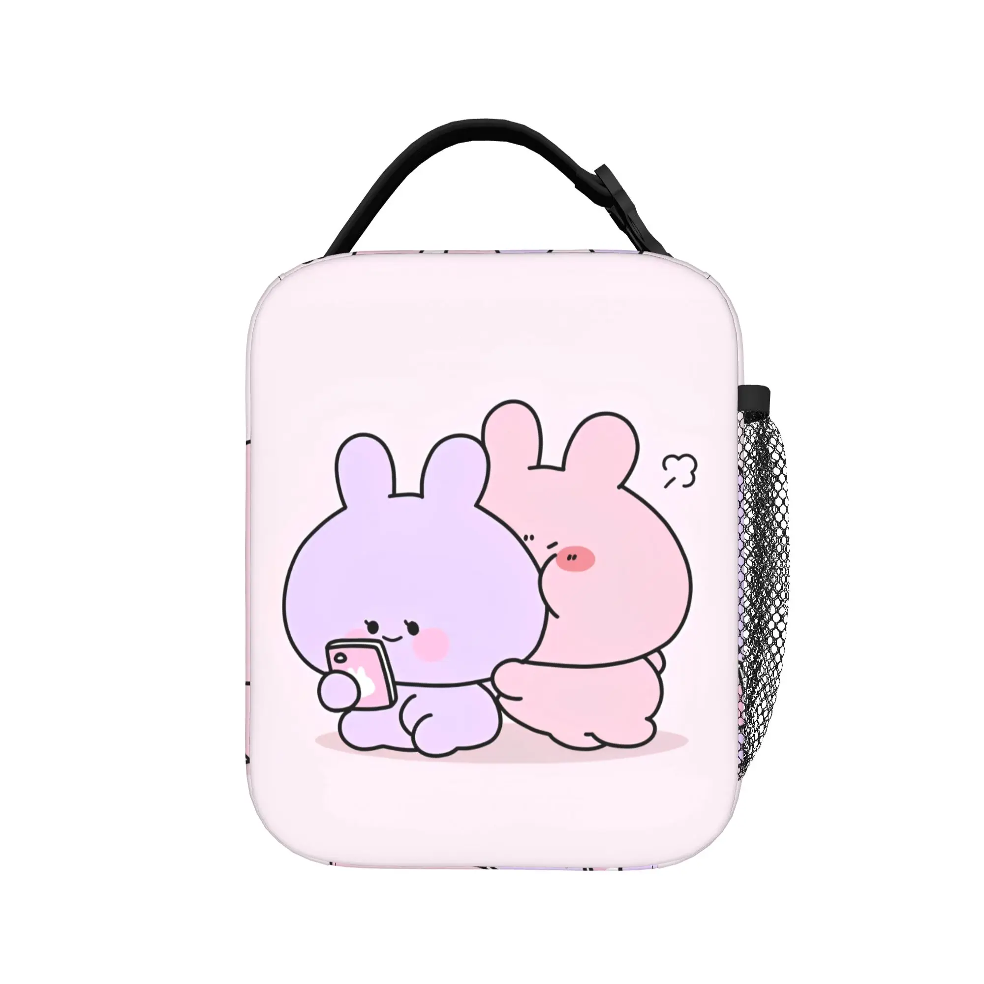Asamimichaan Asleep Insulated Lunch Bags Thermal Bag Reusable,Lunch Container Asamimi High Capacity Tote Lunch Box Bento Pouch