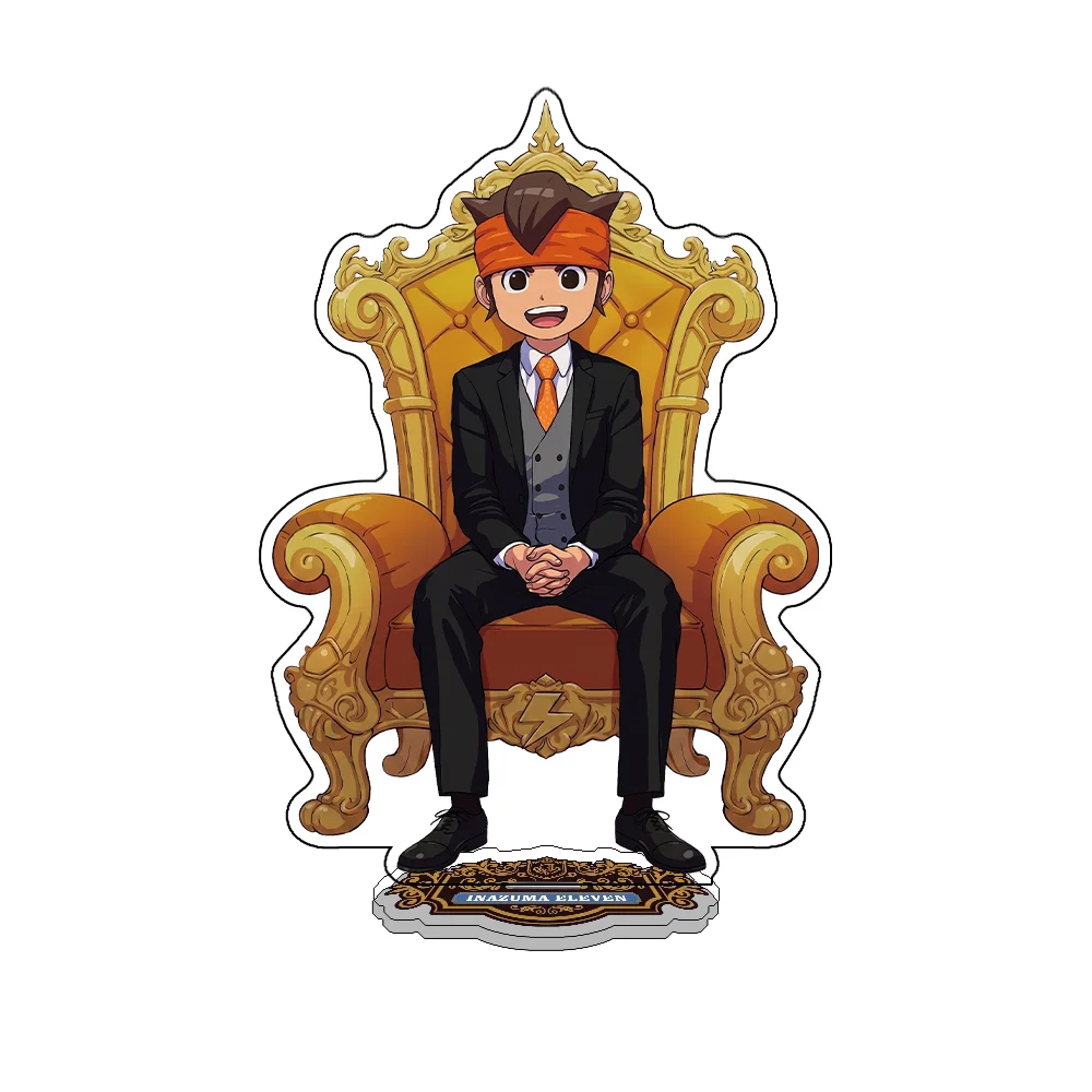 Inazuma Eleven Gouenji Shuuya Kidou Yuuto 15CM Cute Anime Acrylic Stand Keychain Room Decoration Desk Decor Festival Gifts