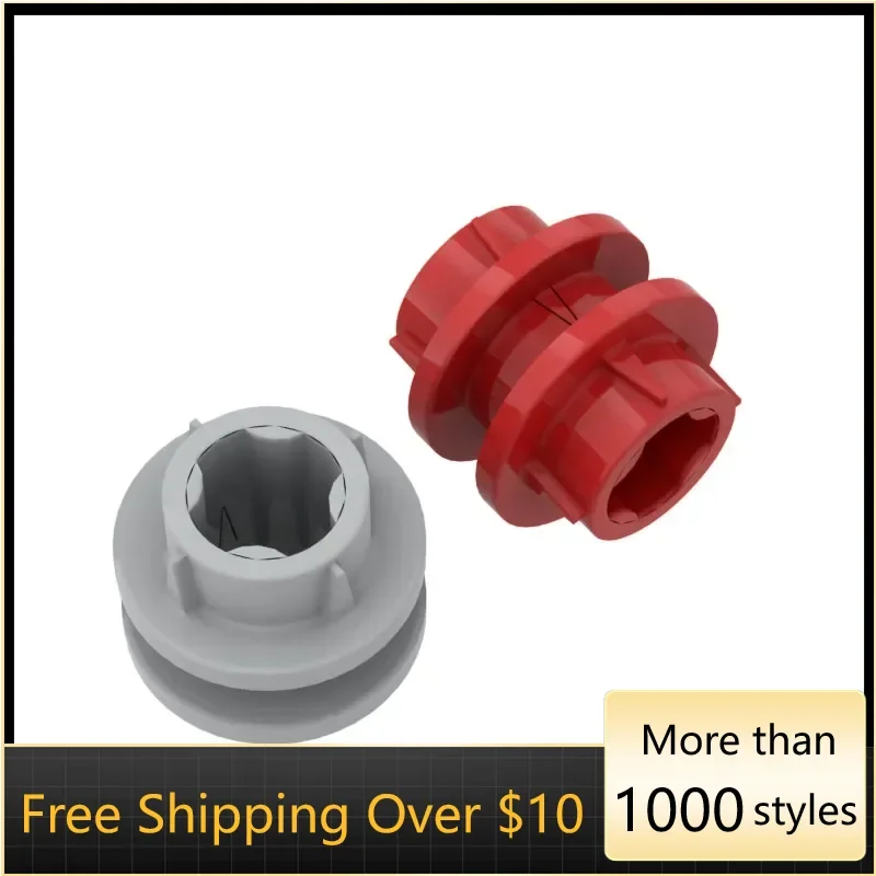 10 Uds. Partículas de ensamblaje de alta tecnología 6539 anillo de transmisión de accionamiento de potencia bloque de construcción de ladrillo pieza reemplazable juguete para niños