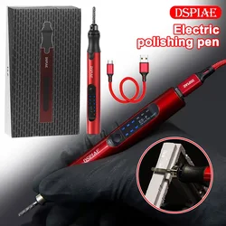 DSPIAE ES-P Electric Sharpening Sander Pen Gundam Model Tools with Sanding Sponge Set Mini Sander Sharpening Machine Type-C