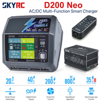 SkyRC D200neo Smart Charger BD350 Battery Discharger Tester Analyzer AC/DC Power Supply for RC 1-6S LiPo Battery Charger NiMH