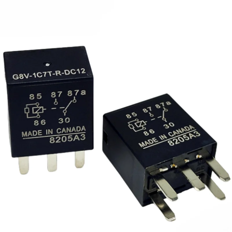 （Brand New Original）1pcs/lot 100% original genuine relay:G8V-1C7T-R-DC12 12V 5pins Motorboat specific relay