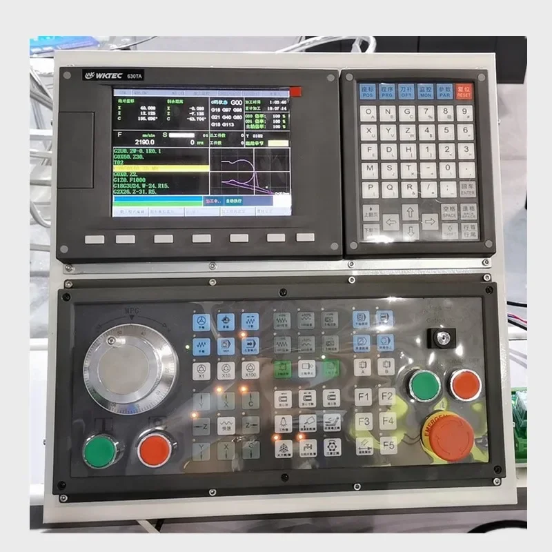 RS232 3/4/5 Axis CNC Controller for Lathe Drilling and Tapping Bus System with Thread Function for CNC Machines