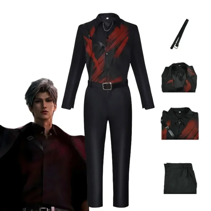 

Qinche Cosplay Love and Deepspace Sylus Cosplay Costume Qinche Sylus Xavier Denim Jacket Deepspace Cos Outfits Costumes