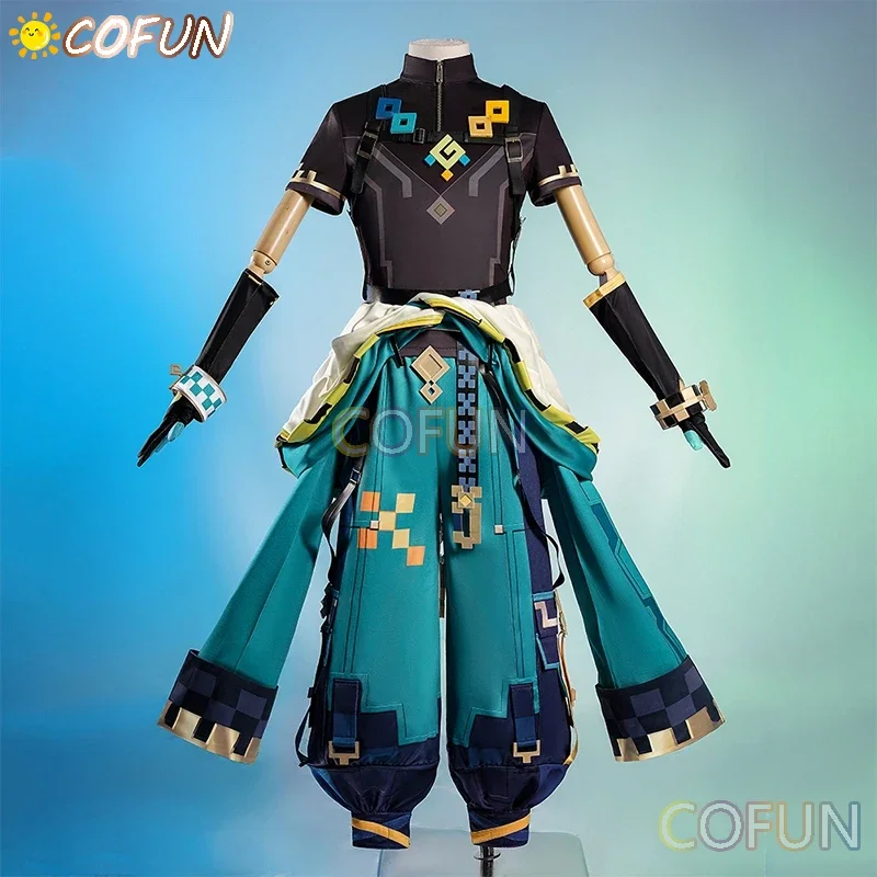 COFUN Genshin Impact Kinich Cosplay Costume Cos Game Anime Party Uniform Hallowen Play Role Clothes Clothing XS-XXL