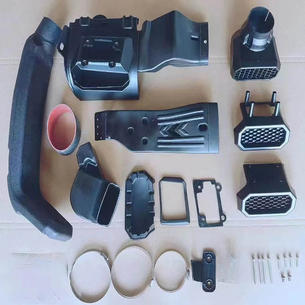 Off-road Parts ABS Black Snorkel Fit For Jeep Wrangler JK 2007-2017 Auto Air Intake Car Snorkel For Wrangler JK Gasoline Version - Image 2