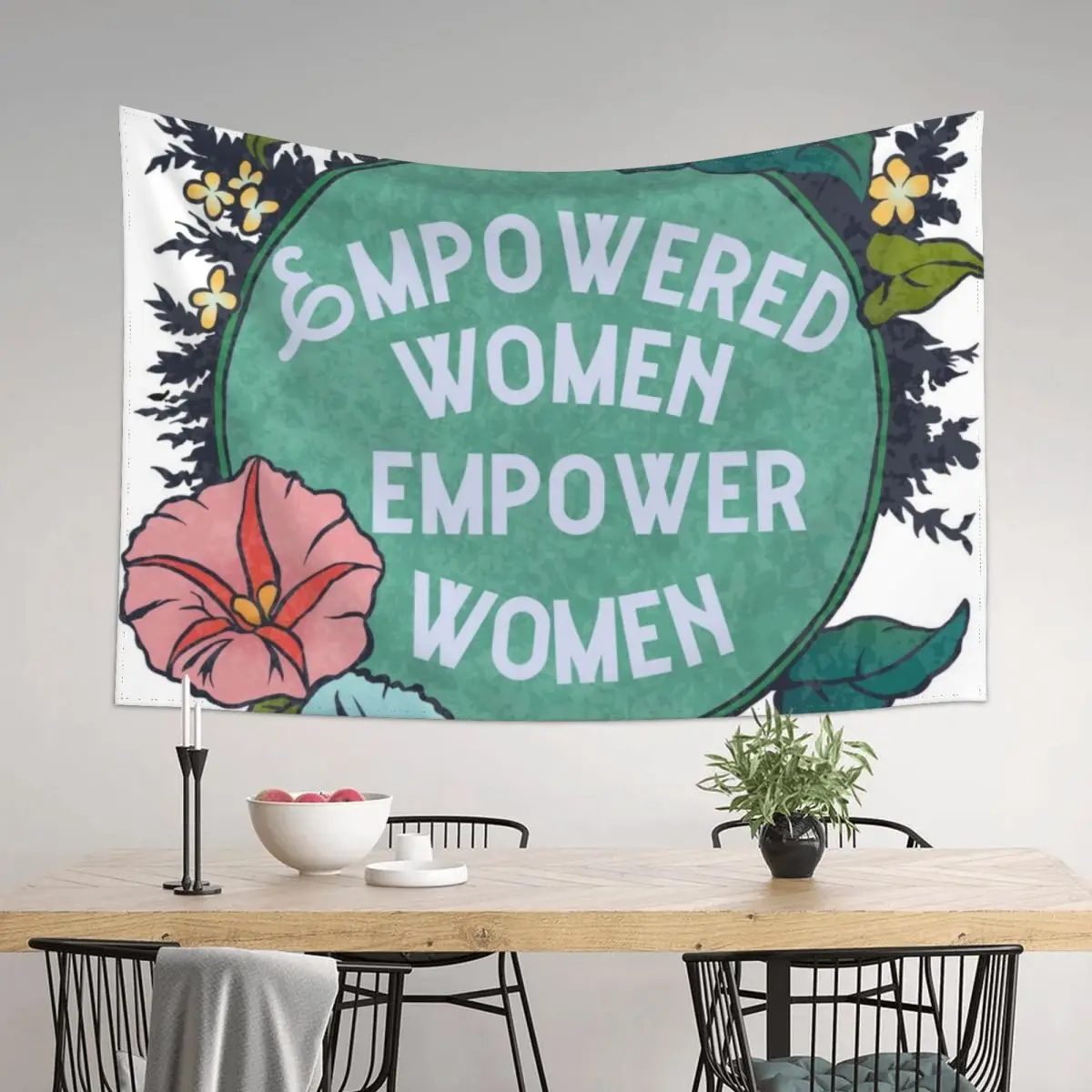 

Empowered Women Empower Women Tapestry Decorations For Room Room Aesthetic Decor Home Decoration Accessories Tapestry