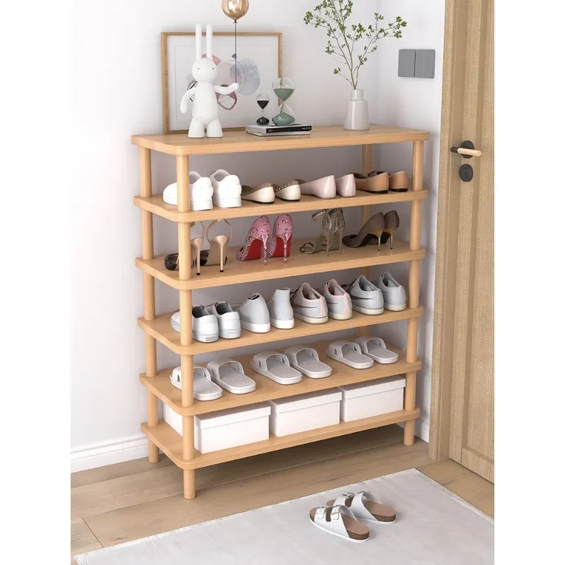 Shoe rack simple and economical household entrance multi-storey rental house dormitory shoe cabinet space-saving dust-proof