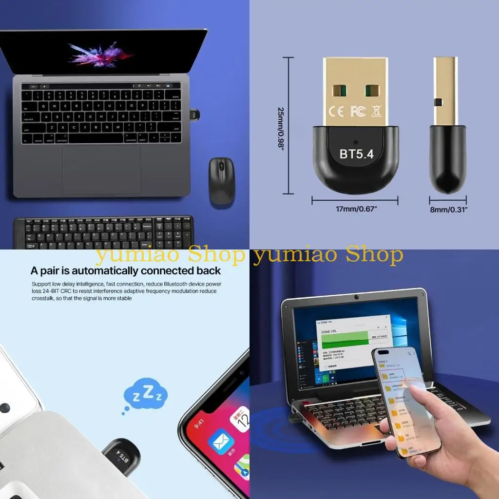 

587B USB -адаптер BluetoothCompatrible5.4