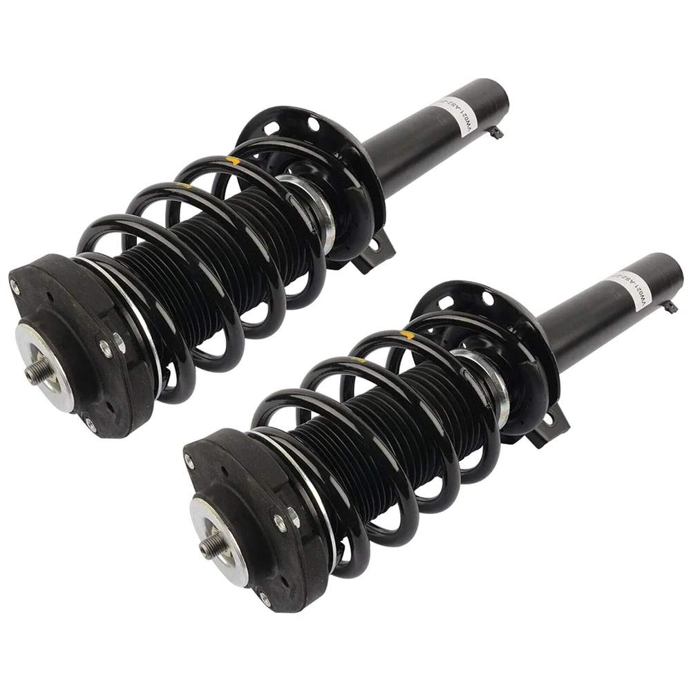 Pair Front Shock Absorbers Magnetic Ride Spring Assy For Audi TT TTS MKII TTRS Quattro 2007-2015 8J0413029M 8J0413029D