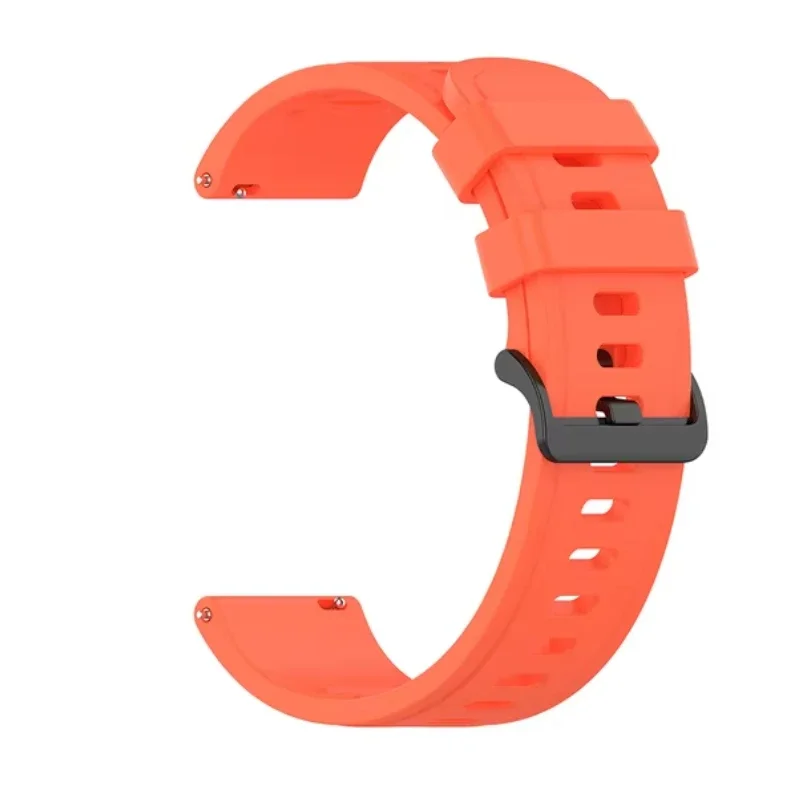 22/20mm Silicone Strap for Redmi Watch 5 Lite Huawei Watch GT5 46mm Soft Comfortable Breathable Wristband Redmi Watch 5 Active