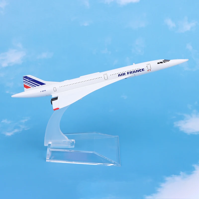 1:400 Concorde Air France Airplane Model Airliner Alloy Diecast Air Plane Model Toys Collection Home Decor Miniatures