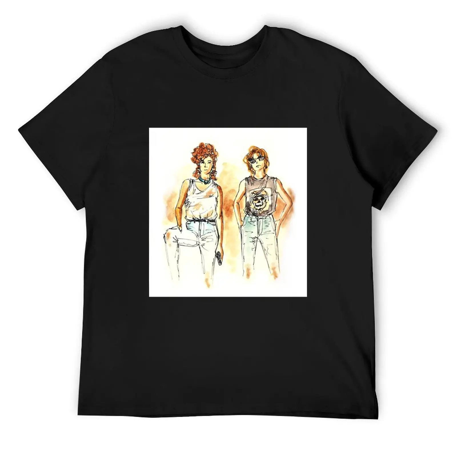 Thelma & Louise T-Shirt boys animal print street wear plus sizes tee shirts for men