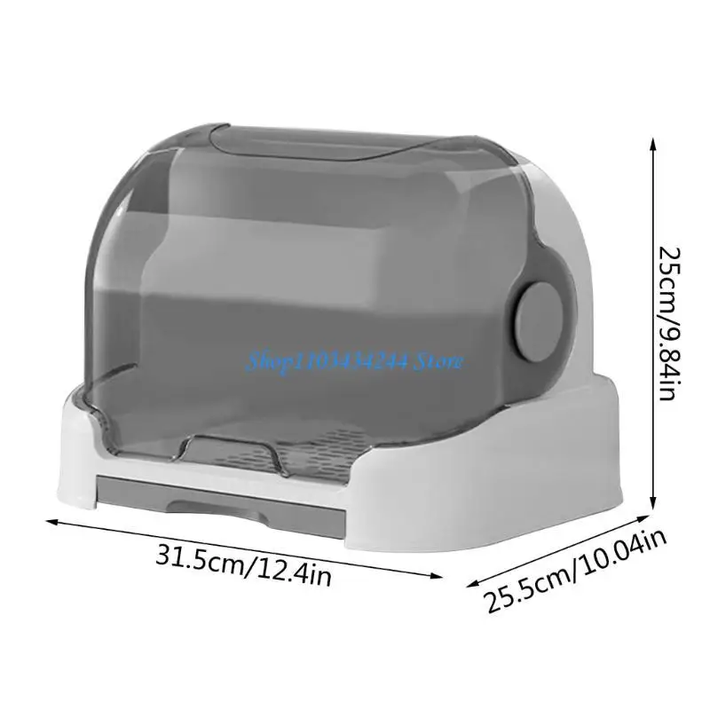 منظمات الزجاجات الموفرة للمساحة مع غطاء على سطح الطاولة وحقيبة تخزين الزجاجات الواقية سهلة التنظيف والتخزين #6
