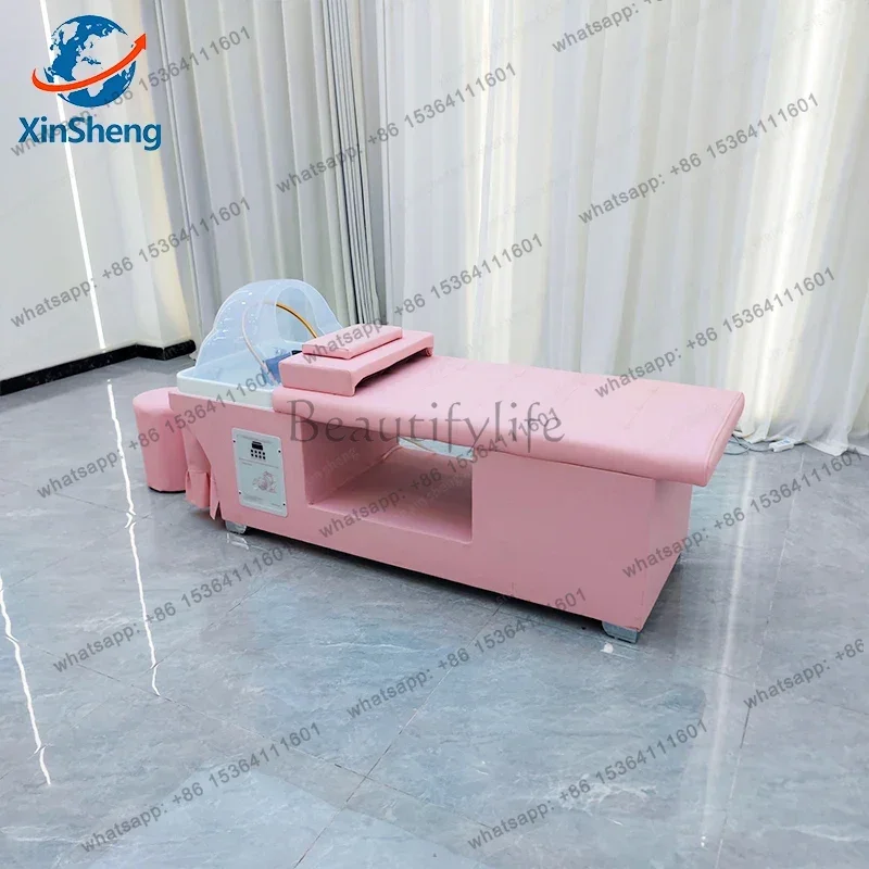 Hair Wash & Head SPA Fumigation Shampoo Bed Beauty Salon Massage Table Massage Beds Barber Shop Commercial Furniture 5