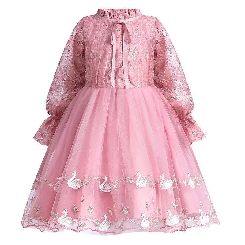 Girl\'s Dress Princess Dress 2023 New Autumn Little Girl Dress Children\'s Dress Dress Women\'s Treasure Children\'s Dress Autumn