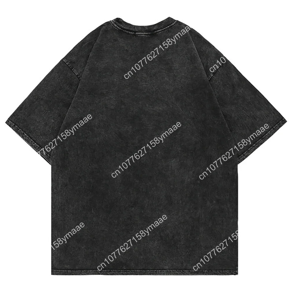 100% Cotton T Shirt Hot Anime Devil May Cry 3 T Shirts Funny Men/women T-Shirt Vintage Unisex Oversize Mineral Wash Tee Shirts