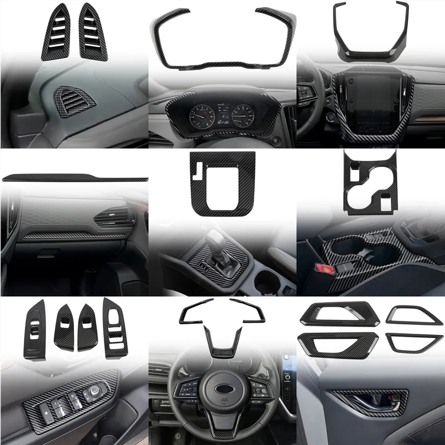 For Subaru Forester Sl 2025 Car Parts Trims Abs Plastic Interior Protector Moldings Panel