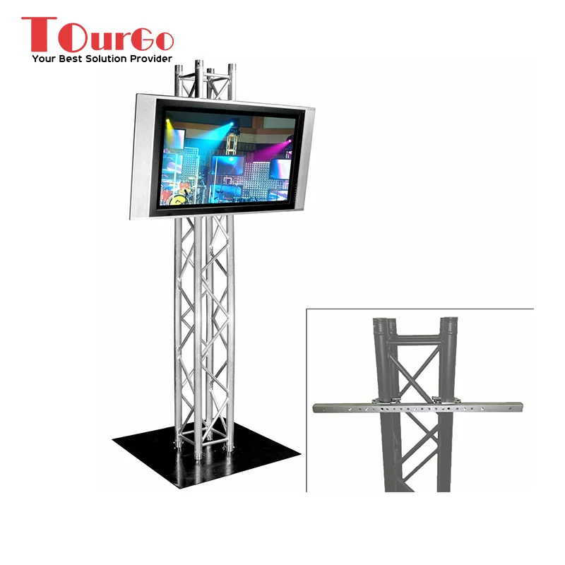 Aluminum Suspended TV Truss TourGo Quick Build Bracket for Commercial Stage Visual Equipment