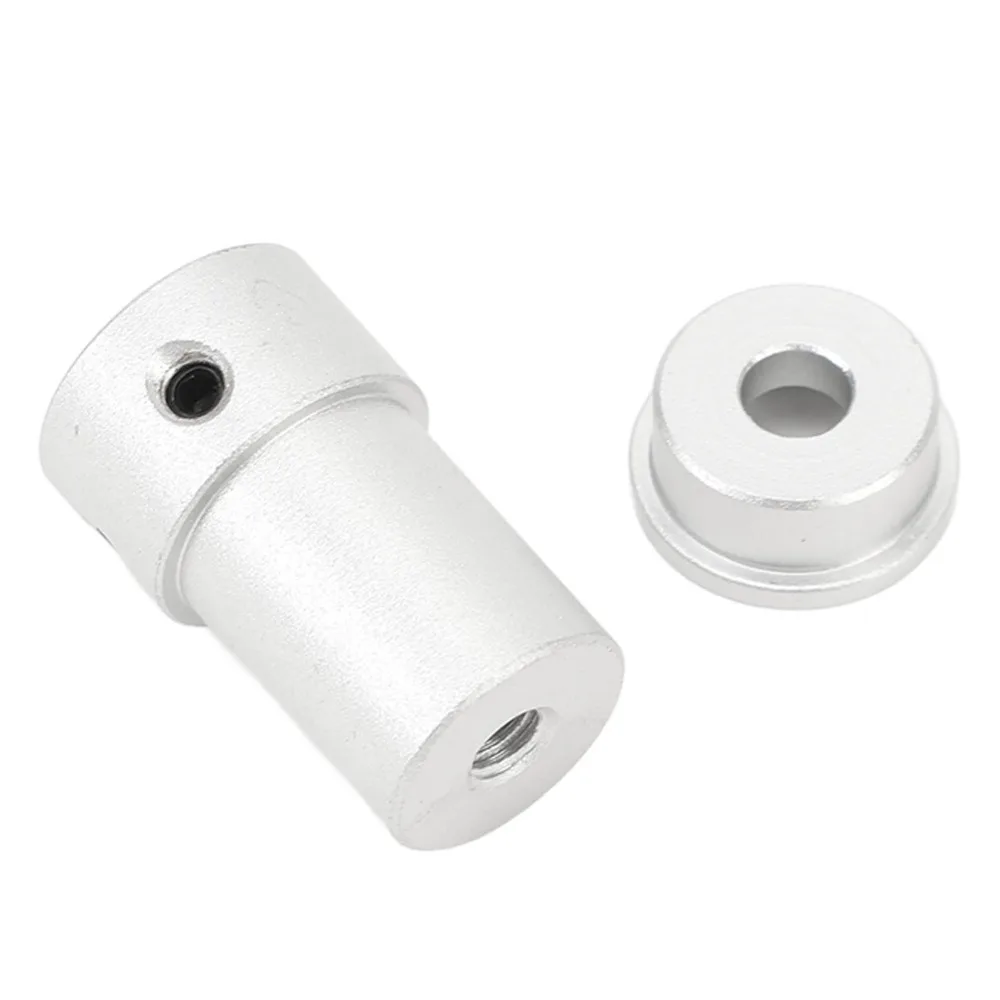 Durable 4mm Motor Shaft Coupling Aluminum Alloy Smooth Transmission Mounting Hub Coupling Shaft Coupler Connector DC Motors