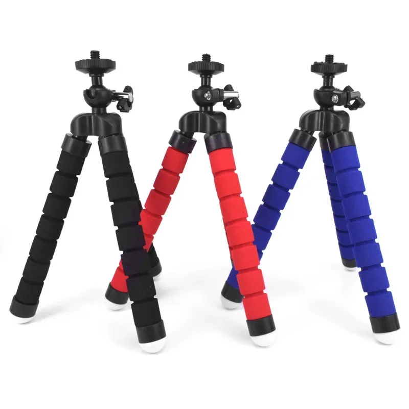 Mini Octopus Tripod Tripods for Gopro Hero 12 11 10 9 8 7 Black MAX Flexible Accessories Go Pro 6 5 YI Eken SJCAM DBPOWER AKASO