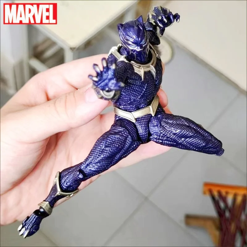 

Akam Factory 030 Marvel 15cm Black Panther Joint Movable Anime Action Figure Pvc Toys Doll Collection Cartoon Toy Model Gift