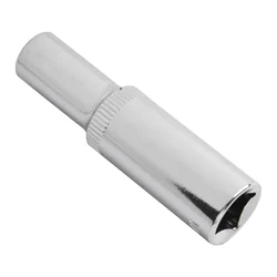 Hex Socket Deep Socket 3/8inch 63mm Silver Hex Socket 8-24mm Deep Socket Adapter Socket Wrenches Hand Tools New