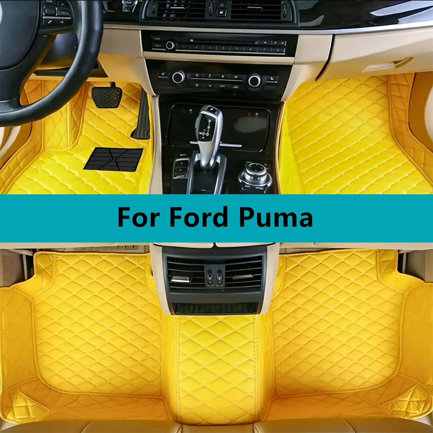 

Car Floor Mats For Ford Puma 2024 2025 2026 2027 Leather Floor Mats For Cars Mats Carpets Interior Accessories
