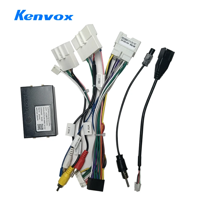 

16-контактный Android автомобильный радиоприемник Canbus Box для Renault captur kaptur 2015 16-контактный жгут проводов, адаптер кабеля питания