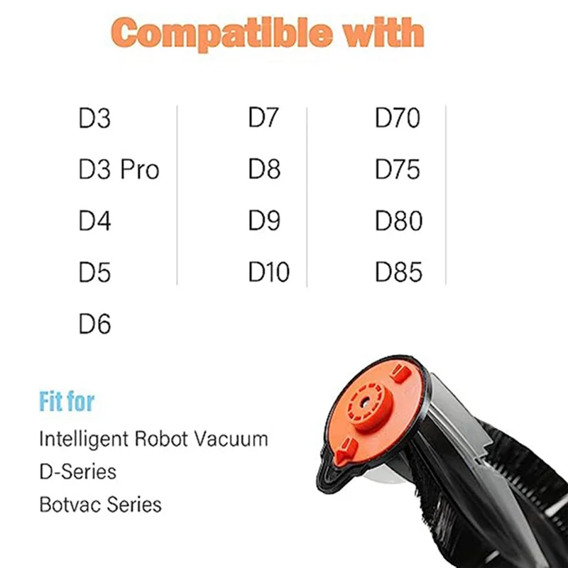 

A44F-подходит для Neato Sweeper D серии D7/D5/D3/D7500/D8500/D800, основная щетка, запасные части для робота-пылесоса, аксессуары