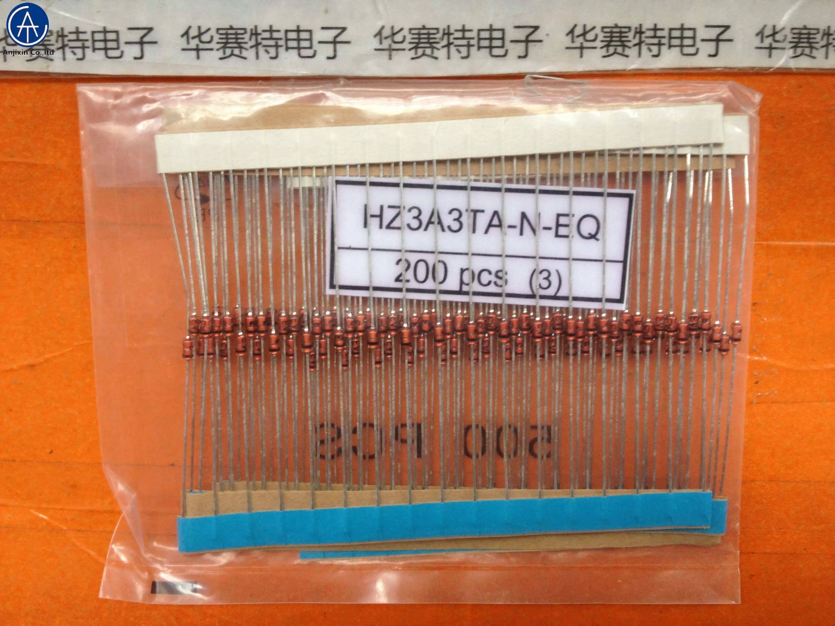 30Pcs 100% ต้นฉบับใหม่ HZ3A3TA-N-EQ HZ3A3 DO-35 (2.7V-2.9V)