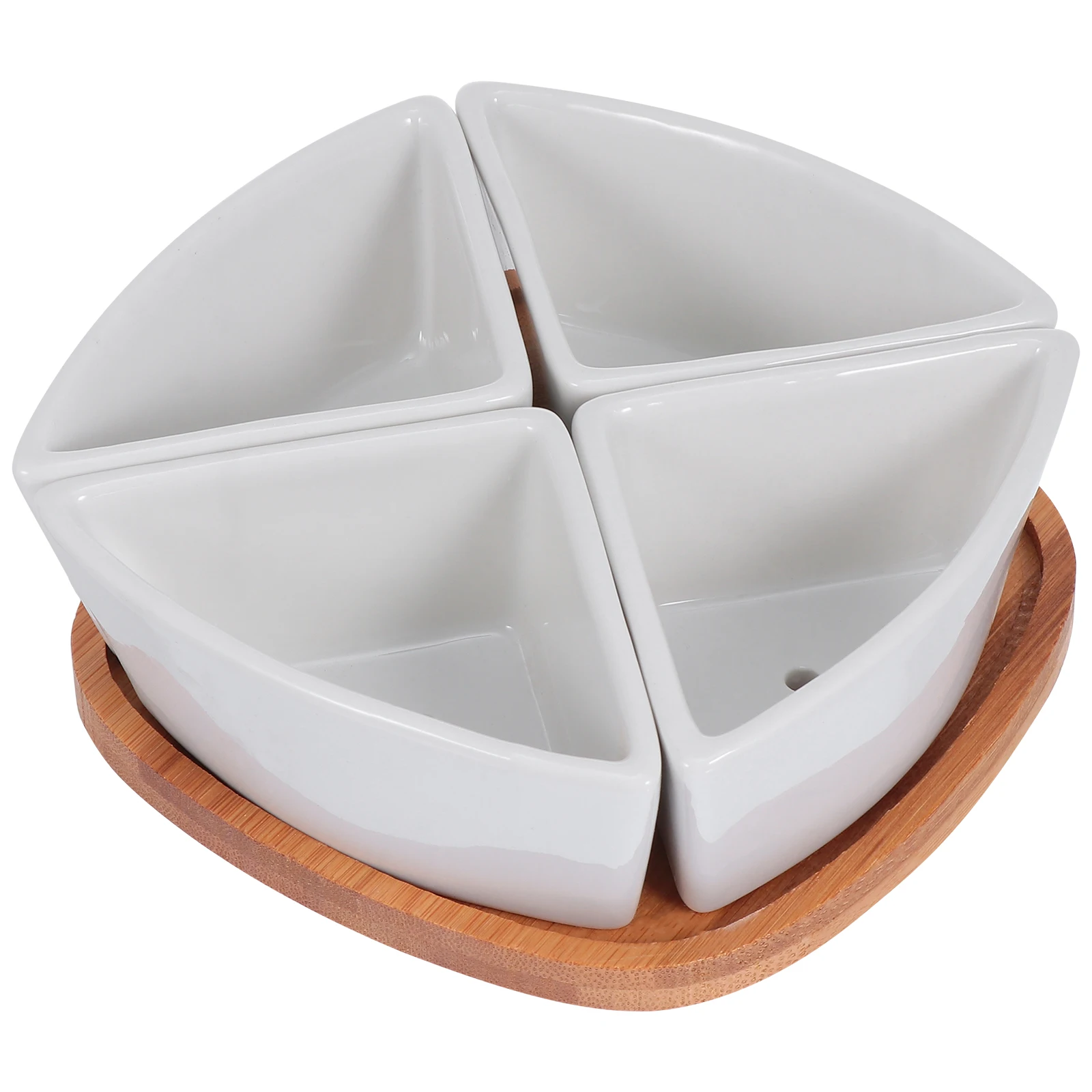 

4 Pcs Ceramic Planter Durable Eco Friendly Decorative Flowerpot for Bedroom Living Room Kitchen Desk Mini Ceramics