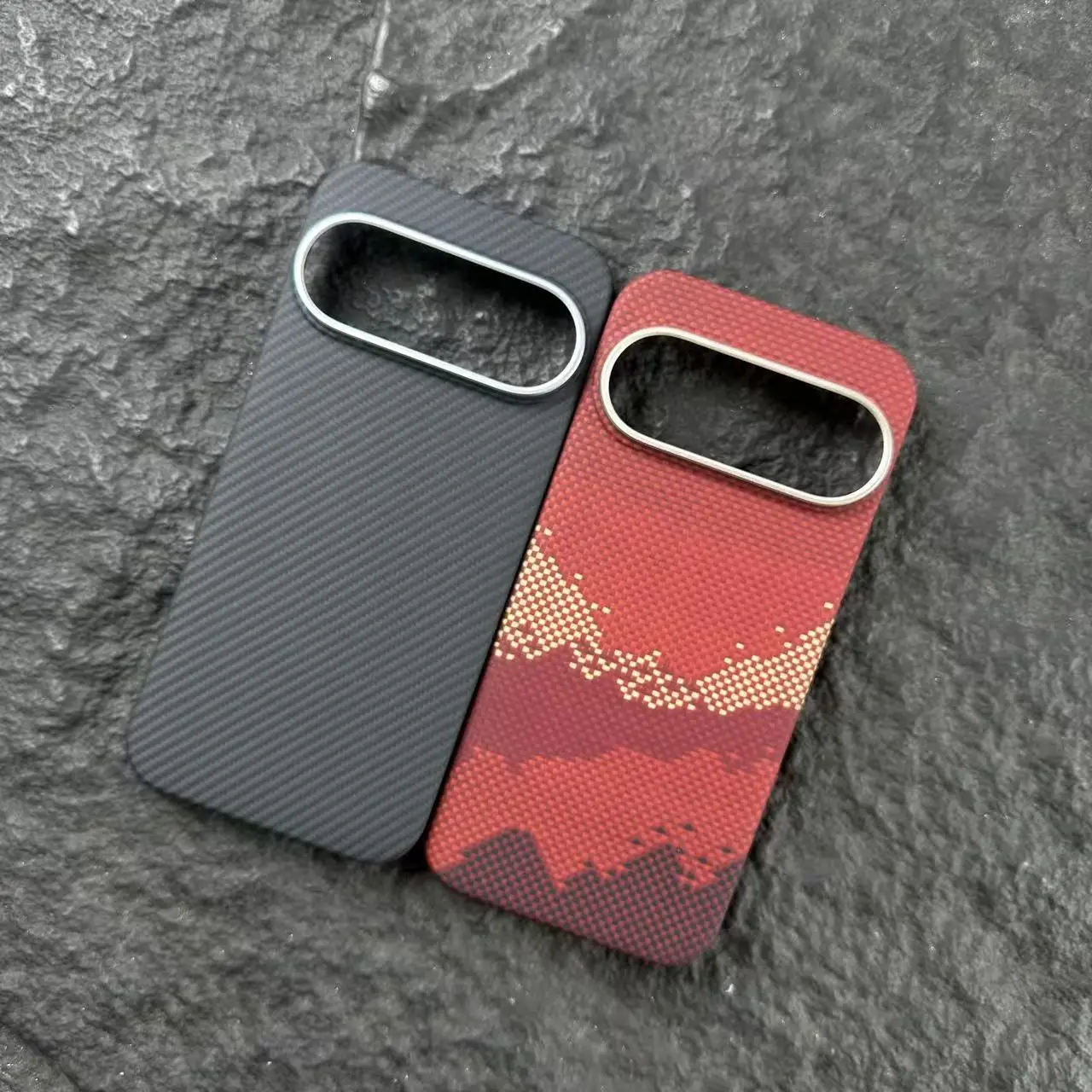 For Google Pixel 11 Aramid Fiber Case,Kevlar Ultra-Thin Magnetic Metal Camera Protective,For Google Pixel 11 Case,11 XL Cover