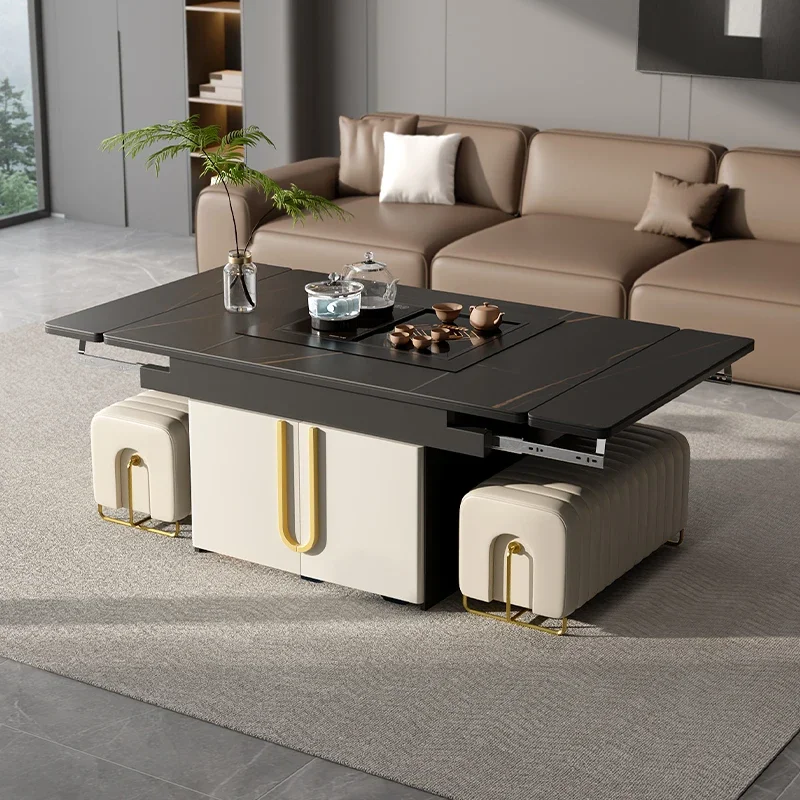 Modern Lifting Coffee Tables Storage Multi Function Italian Design Coffee Table Living Room Mesa De Centro Elevable Furniture