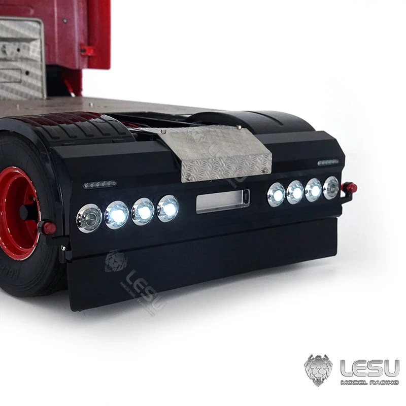 LESU 1/14 remote control model metal toy tractor heavy tail beam taillight set S-1276 modified accessories