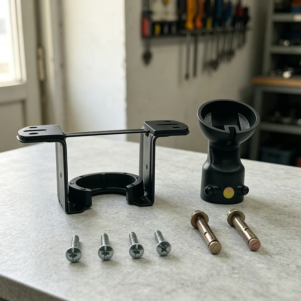 1 Pair Arched Mounting Bracket With Angled Hanging Ball For Sloped Ceiling for fan Up To 45 Degrees Steel Black White Adapter
