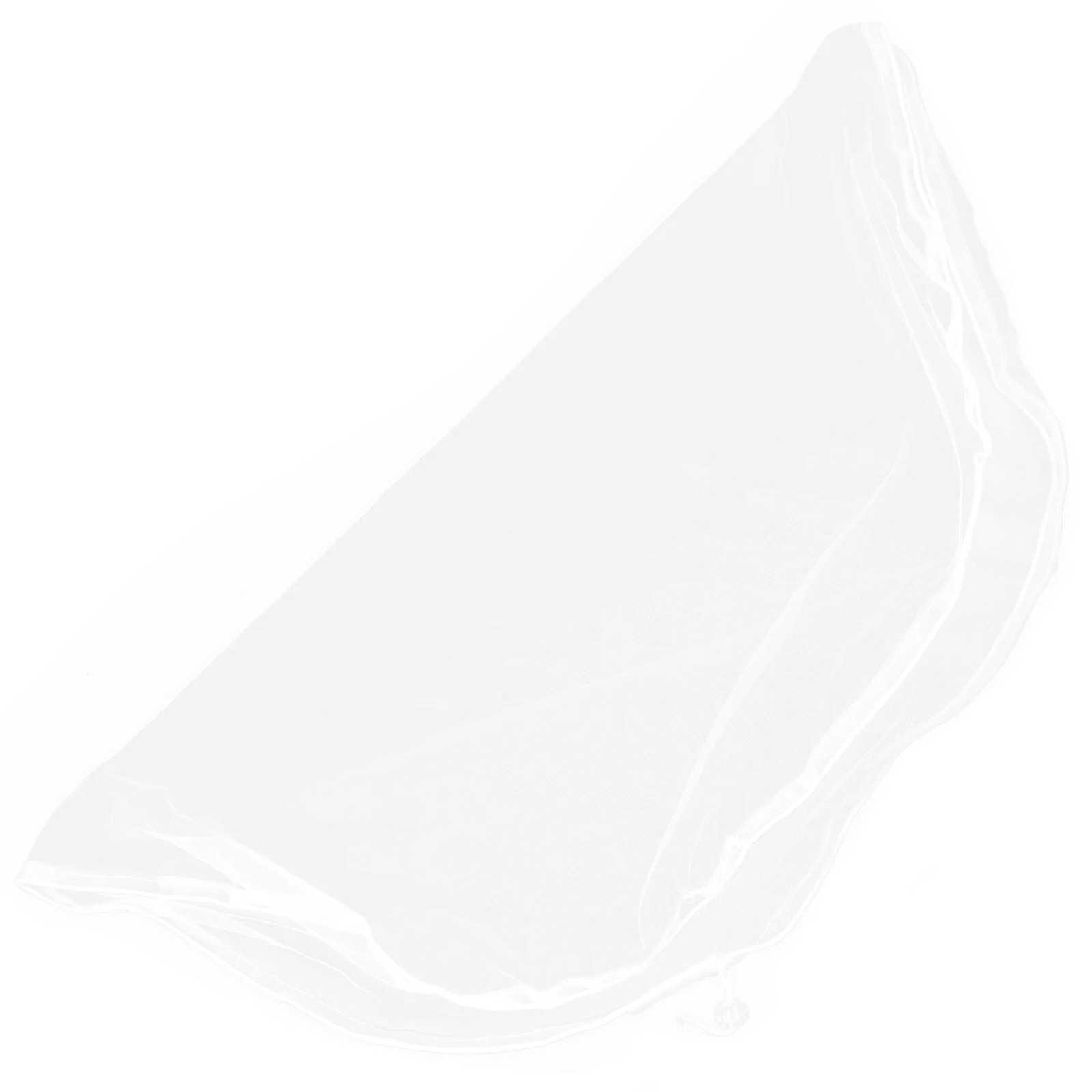 

Anti Leaf Falling Mesh Cover 80cm White Rain Barrel Drawstring Protective Net Cover Keeps Prevents Insects Garden